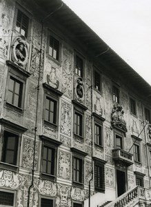 Italy Pisa Pise Palazzo della Carovana Old Photo 1961