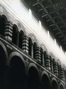 Italy Pisa Pise Duomo Interior Old Photo 1961