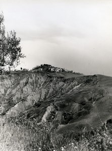 Italy Siena Crete Senesi Old Photo 1961