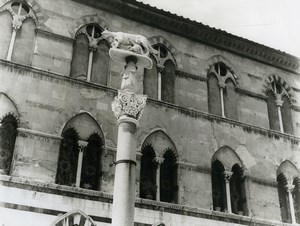 Italy Sienne Siena Duomo Place Old Photo 1961