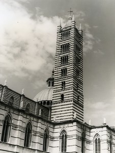 Italy Sienne Duomo di Siena Cathedral Old Photo 1961