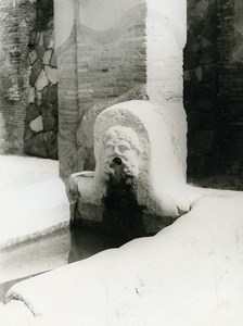 Italy Herculaneum Old Photo 1961