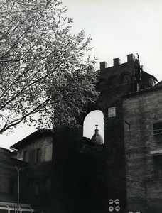 Italy Buonconvento Porta Senese Old Photo 1961