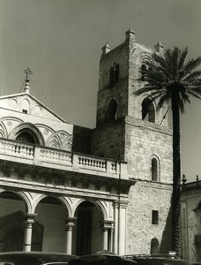 Italy Sicily Monreale Church Old Photo 1961