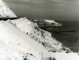 Italy Sicile Lipari Pumice Old Photo 1961