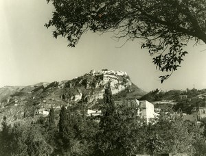 Italy Taormina Castelmola Old Photo 1961