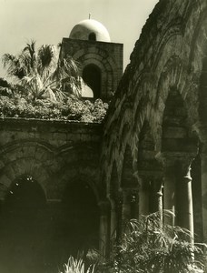 Italy Palermo San Giovanni degli Eremiti Old Photo 1961