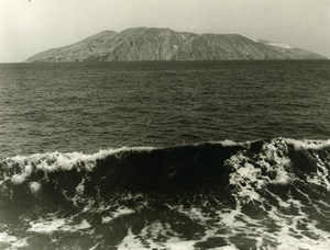 Italy Sicily Vulcano Island Old Photo 1961