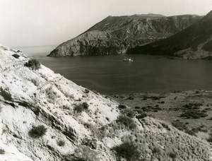 Italy Aeolian Islands Vulcano Island Old Photo 1961