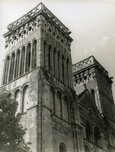 France Caen Abbaye aux Dames Church of Sainte-Trinité Old Photo 1960