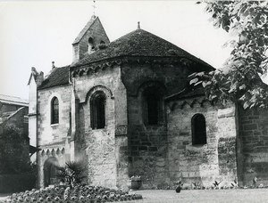 France Laon Templars Chapel Templiers Commandry Old Photo 1960