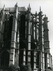 France Beauvais Cathedral Old Photo 1960