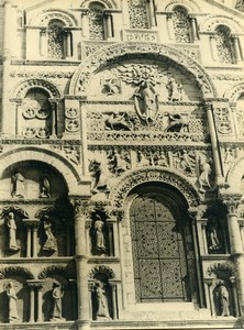 France Angouleme Cathédrale Saint-Pierre Cathedral Old Photo 1960