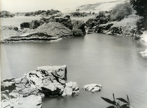 Egypt Aswan the Cataracts Old Photo 1960