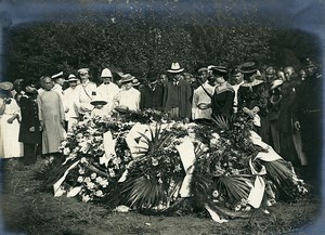 China Beijing Funerals of the Russian Consul Lapseef Old Photo 1906