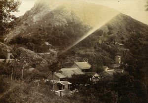 Chine Shanhaiguan Sur la route du Temple Qixia ancienne Photo 1906