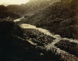 Chine Shanhaiguan sur la route des Grottes et de la Tête du Vieux Dragon ancienne Photo 1906