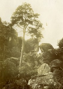 Chine Shanhaiguan sur la route des Grottes et de la Tête du Vieux Dragon ancienne Photo 1906