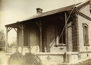 Chine Shanhaiguan Pavillon des Officiers de Passage ancienne Photo 1906