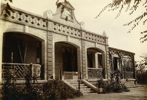 Chine Shanhaiguan Pavillon des Officiers du Poste ancienne Photo 1906