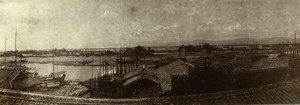 Chine Nanchang Panorama Riviere ancienne Photo 1906