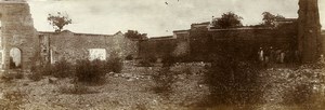 Chine Nanchang les ruines de la Mission Catholique ancienne Photo 1906