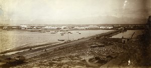 Chine Panorama de Chi Van Tao Voie de Chemin de Fer ancienne Photo 1906
