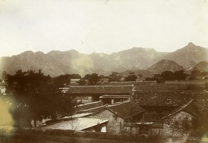 Chine Mongolie Lac Tien vers Souaï ancienne Photo 1906