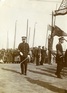 Chine Tianjin Tien-Tsin Japonais instructeurs de l'armée chinoise ancienne Photo 1906