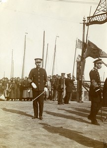 Chine Tianjin Tien-Tsin Japonais instructeurs de l'armée chinoise ancienne Photo 1906