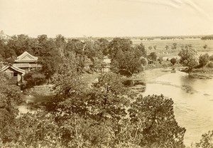 Chine Pékin Beijing Colline de la Fontaine de Jade? Ancienne Photo 1906