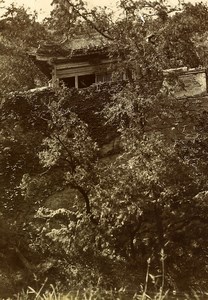 Chine Pékin Beijing Colline de la Fontaine de Jade? Ancienne Photo 1906