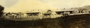 Chine Shanhaiguan Casernement Français ancienne Photo 1906