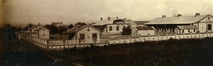 Chine Shanhaiguan Casernement Français ancienne Photo 1906