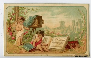 France Montpellier Chromo Publicitaire Photographe F Cairol 1880