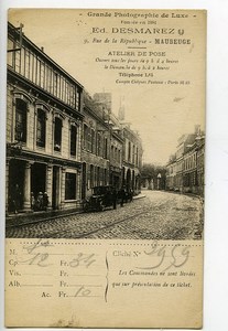 France Maubeuge Carte Postale Photographe Ed Desmarez 1910