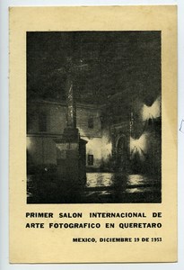 Mexique Queretaro Etiquette Premier Salon Photographique International 1953