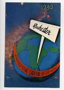 USA Rochester Label Photographic Capital of the World 1953