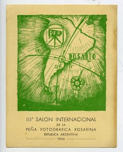 Argentine Etiquette IIIe Salon Photographique International 1954