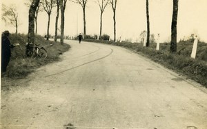 France Memories of a Tow Truck Car Accident Old Photo 1935