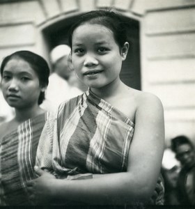 Vietnam Saigon Women of Haut Laos Ho Chi Minh City Old Modern-Photo 1935