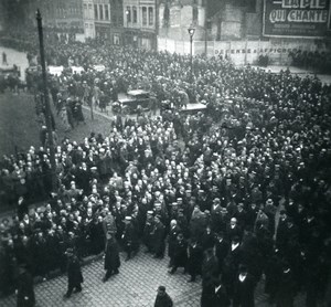 France Lille Religious Parade Funeral? Old Photo & Negative 1935