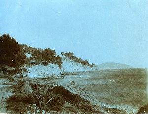 France La Ciotat Seaside Le Gros Nez Old Photo 1900