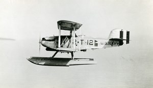 USA Aviation US Navy Aircraft Seaplane Old Photo 1940