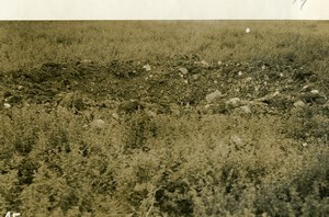 France WWI Monthiers German Defence Lines Old Photo 1918