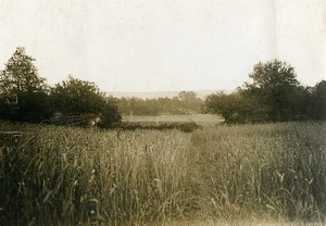 France WWI Monthiers German Defence Lines Old Photo 1918