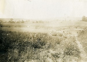 France WWI Monthiers German Defence Lines Old Photo 1918