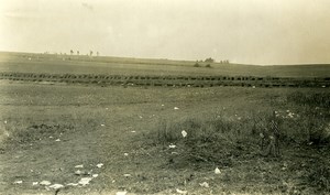 France WWI Monthiers German Defence Lines Old Photo 1918