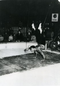 France Music Hall Circus Acrobat Old Photo 1950