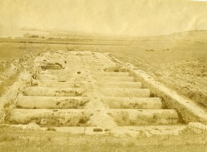 Tunisia Tunis Carthage Antique Water Tanks Old Photo 1890